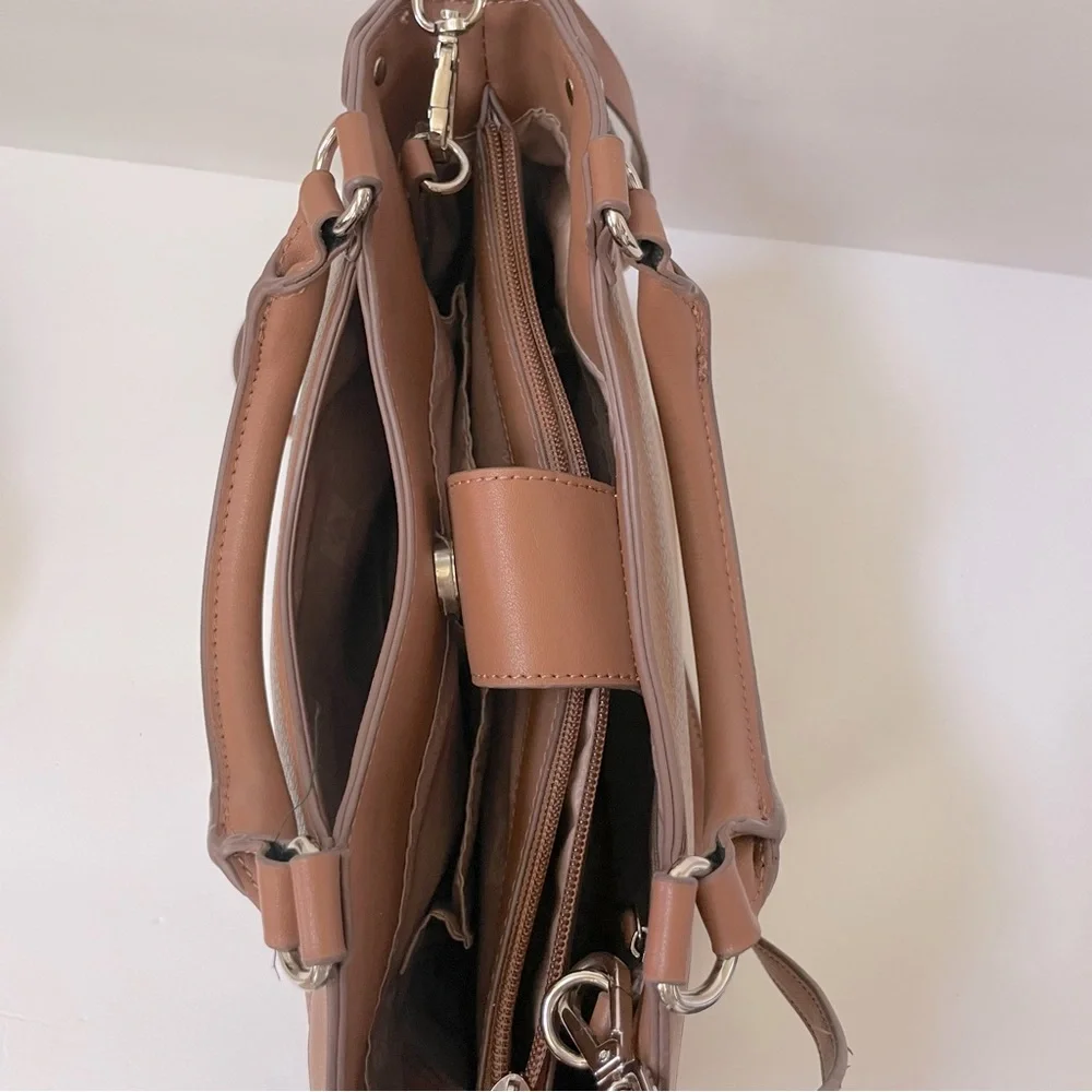 Anne Klein Tan Crossbody Bag